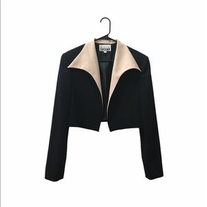 VINTAGE | DAVID BIJOUX formal short blazer